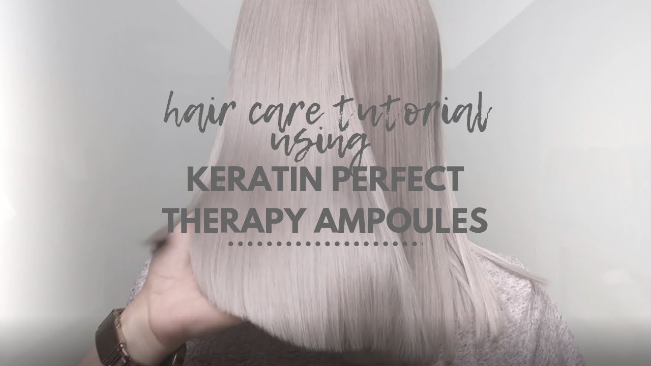 Hair Care Tutorial | Using Keratin Perfect Therapy