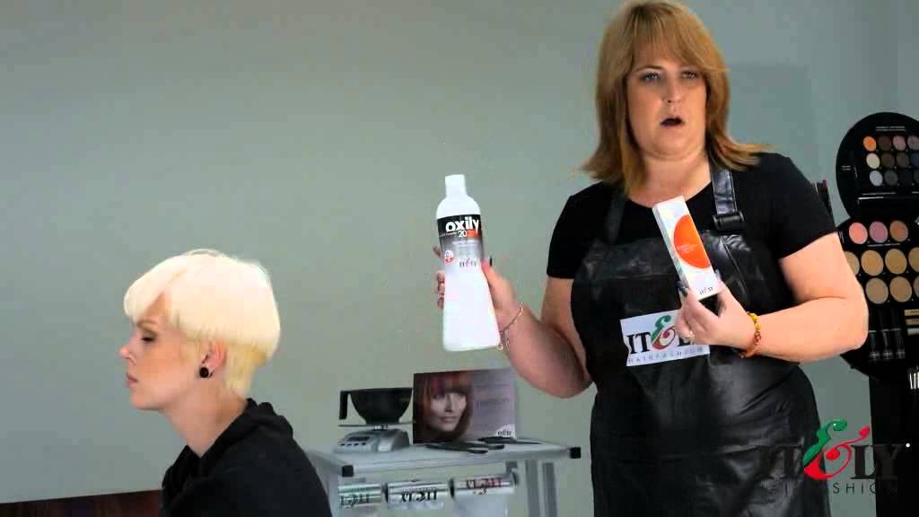Itely Hairfashion: step by step Blondly and Light+Passion