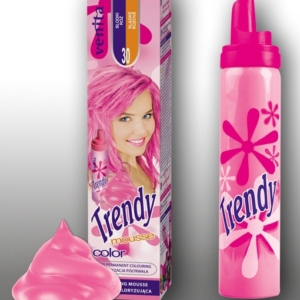 Trendy pena za kosu u boji 30 Candy Pink