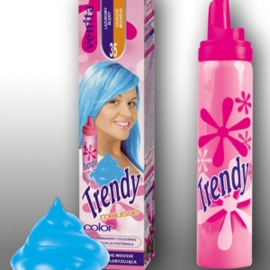 Trendy pena za kosu u boji 35 Azure Blue