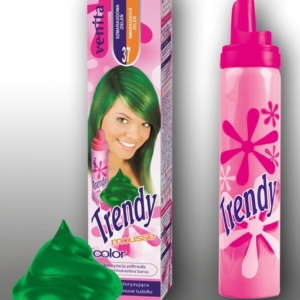 Trendy pena za kosu u boji 37 Emerald Green