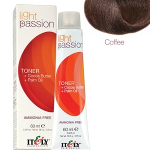 Itely Light + Passion preliv za kosu boja Kafe 60ml