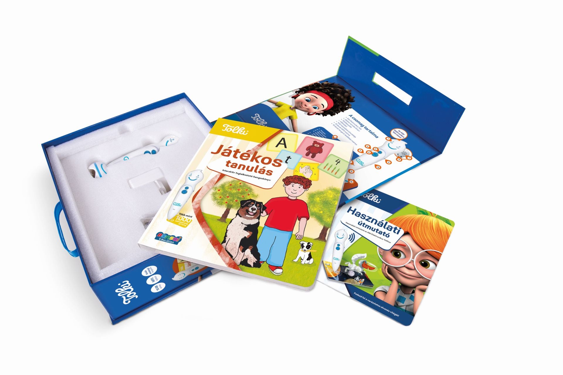 Tolki Játékos tanulás - Albi elektronikus toll és foglalkoztató hangoskönyv