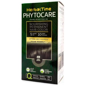 HerbalTime Phytocare 4N Dark Brown – tamno smeđa farba za kosu bez amonijaka