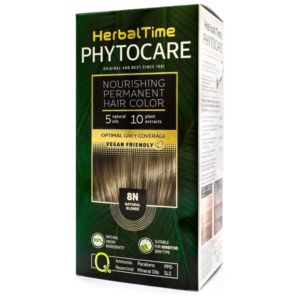 HerbalTime Phytocare 8N Natural Blonde – prirodno plava farba za kosu bez amonijaka