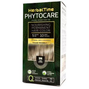 HerbalTime Phytocare 9N Light Blonde – svetlo plava farba za kosu bez amonijaka